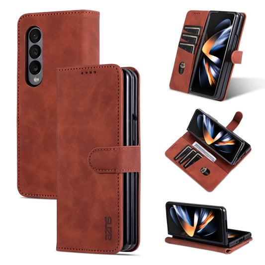 AZNS Skin Feel Calf Texture Flip Leather Phone Case