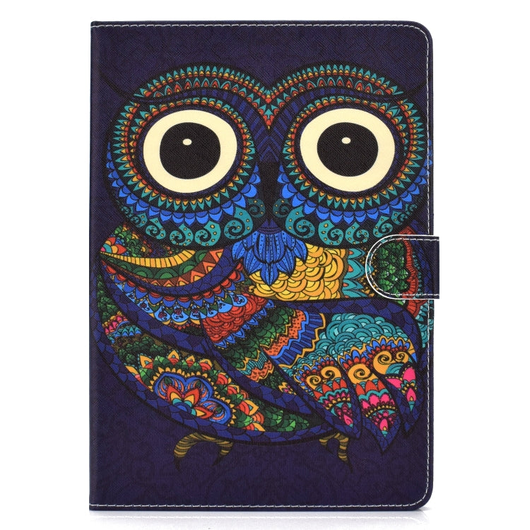 Colored Drawing Pattern Horizontal Flip PU Leather Case with Holder & Card Slot & Sleep / Wake-up Function, For iPad Pro 10.5 inch, For iPad Pro 11 (2020), For iPad Pro 11 (2018), For iPad 10.2