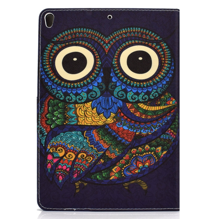 Colored Drawing Pattern Horizontal Flip PU Leather Case with Holder & Card Slot & Sleep / Wake-up Function, For iPad Pro 10.5 inch, For iPad Pro 11 (2020), For iPad Pro 11 (2018), For iPad 10.2