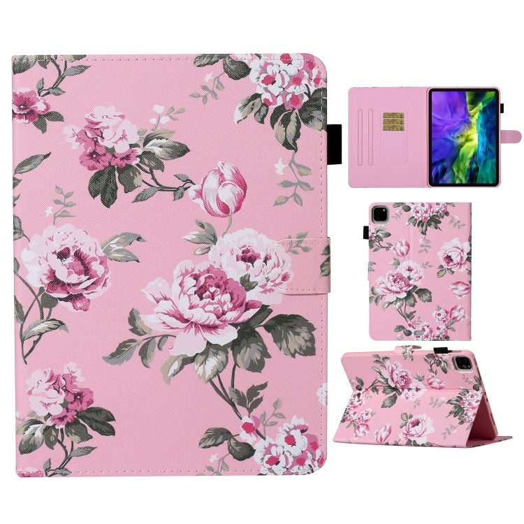 Colored Drawing Pattern Horizontal Flip PU Leather Case with Holder & Card Slot & Sleep / Wake-up Function, For iPad Pro 10.5 inch, For iPad Pro 11 (2020), For iPad Pro 11 (2018), For iPad 10.2