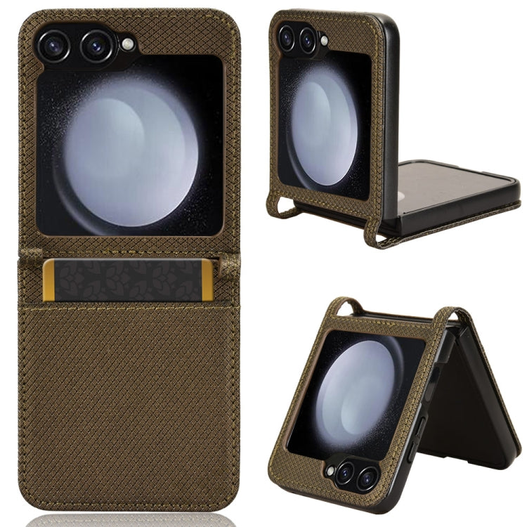 Diamond Texture Leather Phone Case