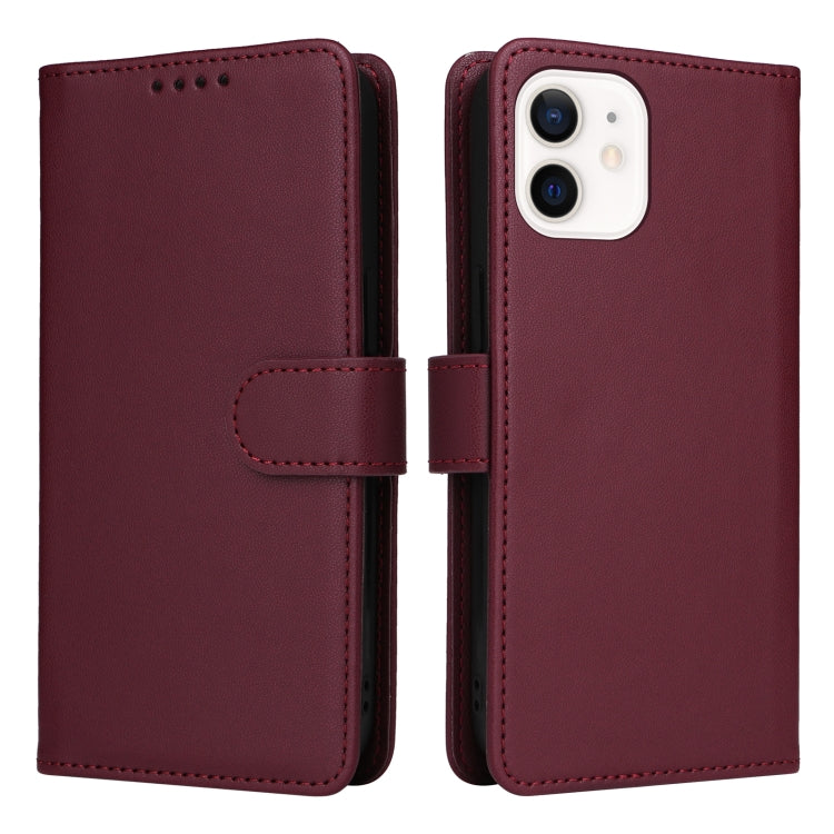 BETOPNICE BN-005 2 in 1 Detachable Imitate Genuine Leather Phone Case, For iPhone 12 mini, For iPhone 11 Pro Max, For iPhone 11, For iPhone 11 Pro, For iPhone X / XS, For iPhone XR