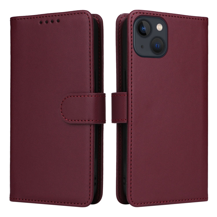 BETOPNICE BN-005 2 in 1 Detachable Imitate Genuine Leather Phone Case, For iPhone 15 Plus, For iPhone 15, For iPhone 14 Plus, For iPhone 13 / 14, For iPhone 14 Pro, For iPhone 14 Pro Max