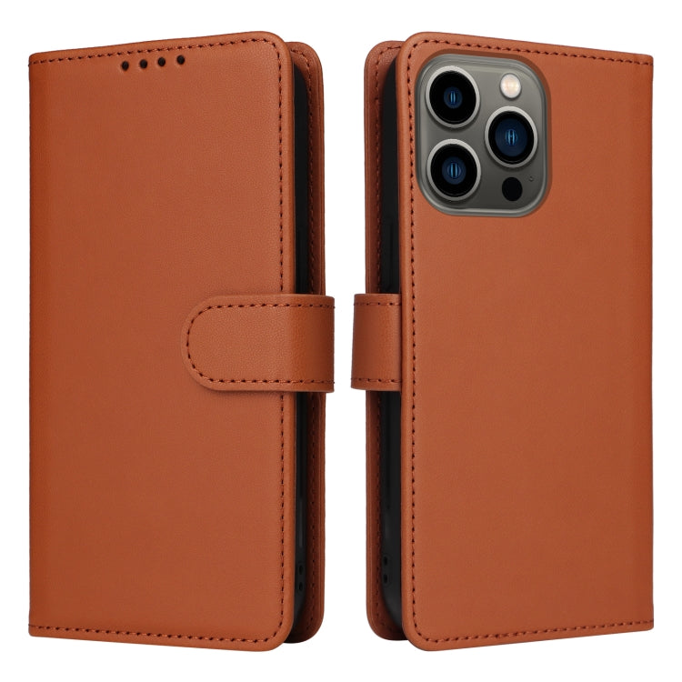 BETOPNICE BN-005 2 in 1 Detachable Imitate Genuine Leather Phone Case, For iPhone 13 Pro Max, For iPhone 13 Pro, For iPhone 13 mini, For iPhone 12 Pro / 12, For iPhone 12 Pro Max, For iPhone 12 mini