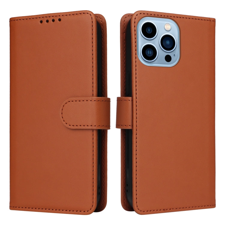 BETOPNICE BN-005 2 in 1 Detachable Imitate Genuine Leather Phone Case, For iPhone 13 Pro Max, For iPhone 13 Pro, For iPhone 13 mini, For iPhone 12 Pro / 12, For iPhone 12 Pro Max, For iPhone 12 mini