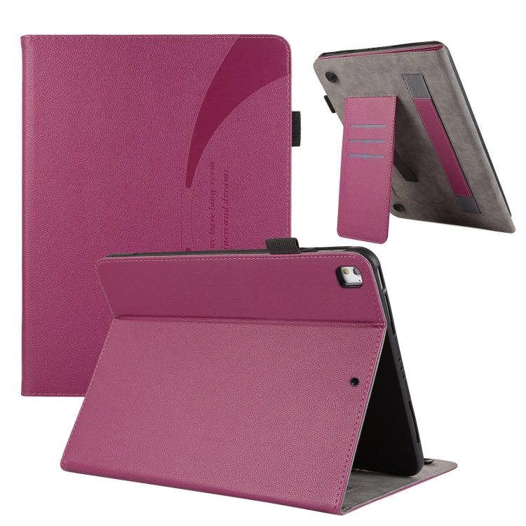 Litchi Texture Leather Sucker Tablet Case, For iPad 10.2 2021 / 2020, For iPad mini 5 / 4 / 3 / 2, For iPad Air / Air 2 / 9.7 2017 / 2018