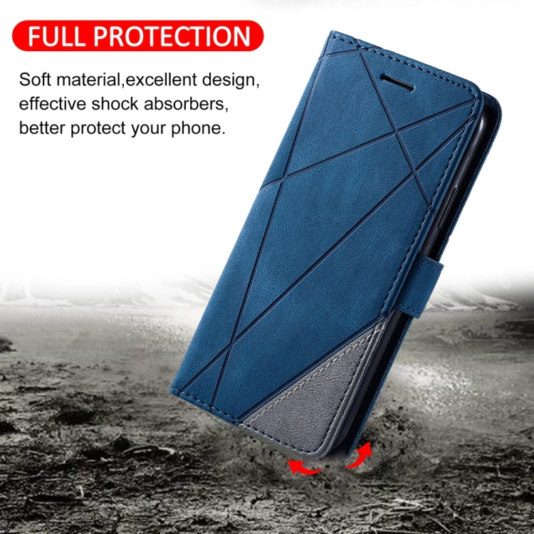 Skin Feel Splicing Leather Phone Case, For iPhone 16, For iPhone 15 Pro Max, For iPhone 15 Pro, For iPhone 15 Plus
