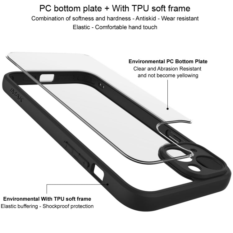 imak UX-9A Series Four-corner Airbag Shockproof Phone Case, For iPhone 16e, For iPhone 15 Pro Max, For iPhone 15 Pro, For iPhone 15 Plus, For iPhone 15