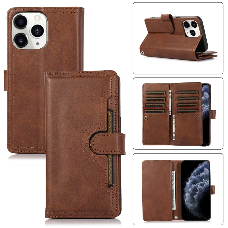 Wristband Card Slot Leather Phone Case, For iPhone 11, For iPhone 11 Pro