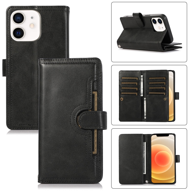 Wristband Card Slot Leather Phone Case, For iPhone 12 / 12 Pro, For iPhone 12 Pro Max, For iPhone 12 mini, For iPhone 11 Pro Max