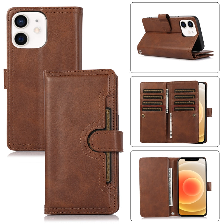 Wristband Card Slot Leather Phone Case, For iPhone 12 / 12 Pro, For iPhone 12 Pro Max, For iPhone 12 mini, For iPhone 11 Pro Max
