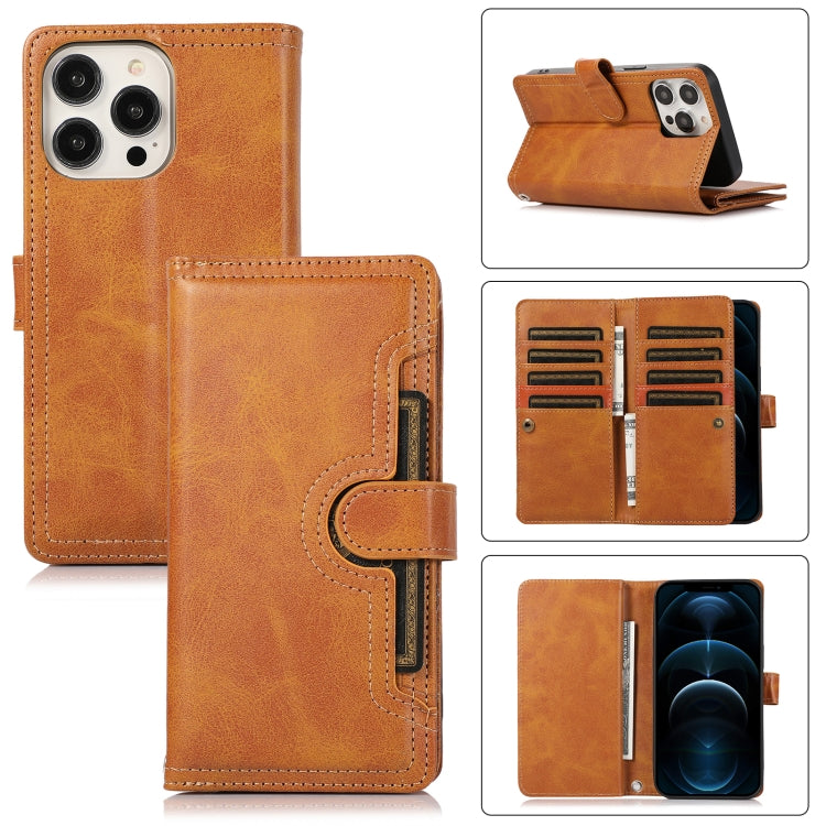 Wristband Card Slot Leather Phone Case, For iPhone 12 / 12 Pro, For iPhone 12 Pro Max, For iPhone 12 mini, For iPhone 11 Pro Max