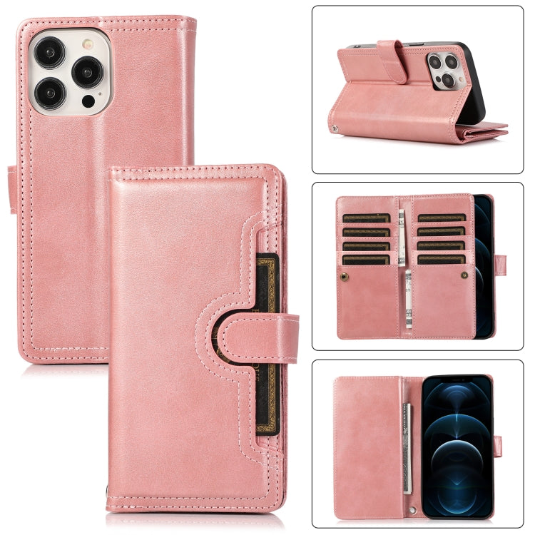 Wristband Card Slot Leather Phone Case, For iPhone 12 / 12 Pro, For iPhone 12 Pro Max, For iPhone 12 mini, For iPhone 11 Pro Max