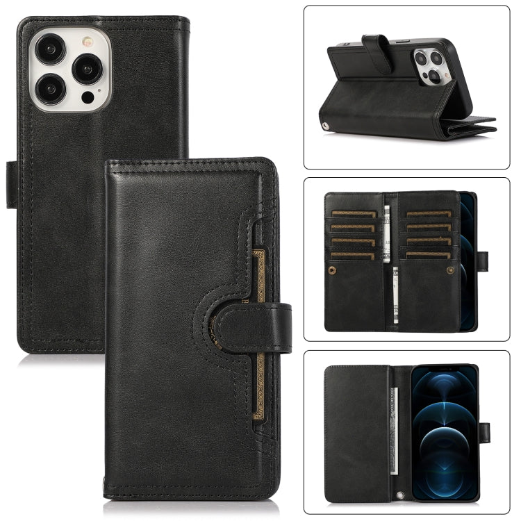 Wristband Card Slot Leather Phone Case, For iPhone 12 / 12 Pro, For iPhone 12 Pro Max, For iPhone 12 mini, For iPhone 11 Pro Max