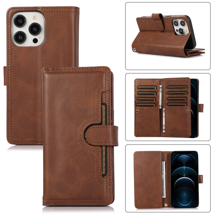 Wristband Card Slot Leather Phone Case, For iPhone 12 / 12 Pro, For iPhone 12 Pro Max, For iPhone 12 mini, For iPhone 11 Pro Max