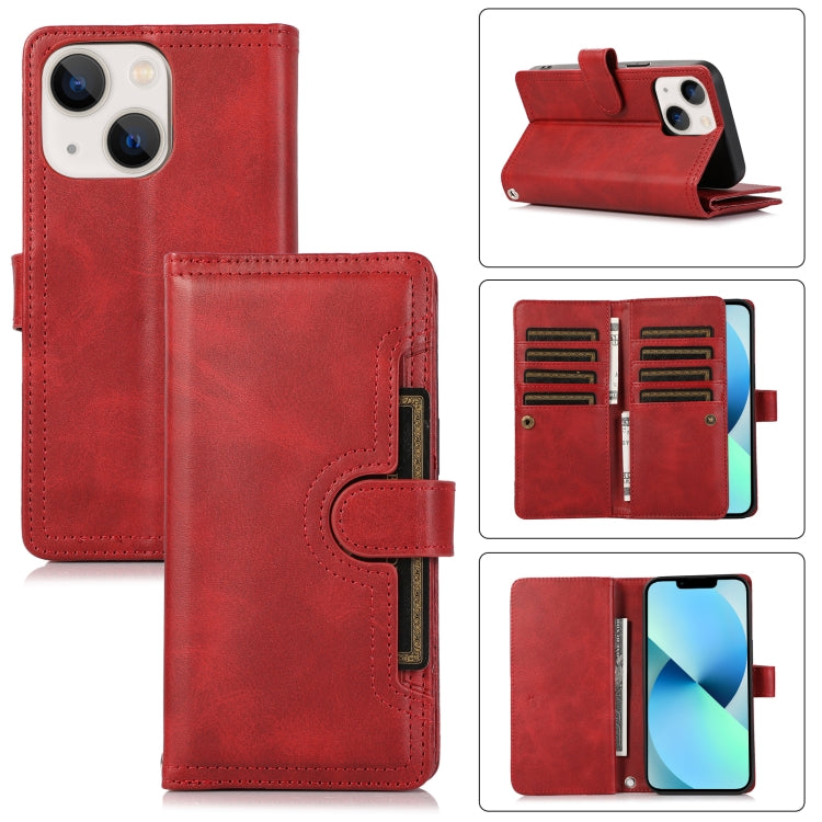 Wristband Card Slot Leather Phone Case, For iPhone 13 Pro Max, For iPhone 13 Pro, For iPhone 13, For iPhone 13 mini