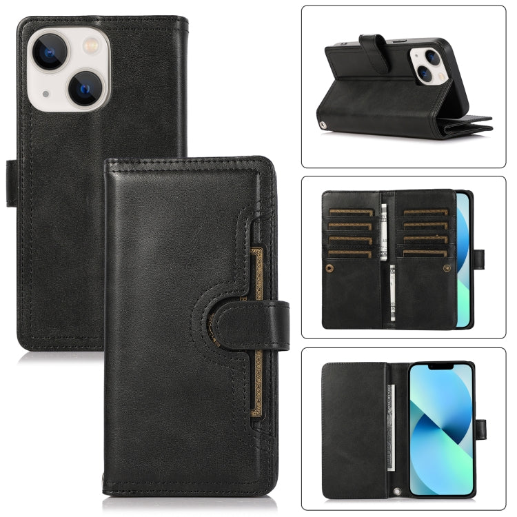 Wristband Card Slot Leather Phone Case, For iPhone 13 Pro Max, For iPhone 13 Pro, For iPhone 13, For iPhone 13 mini