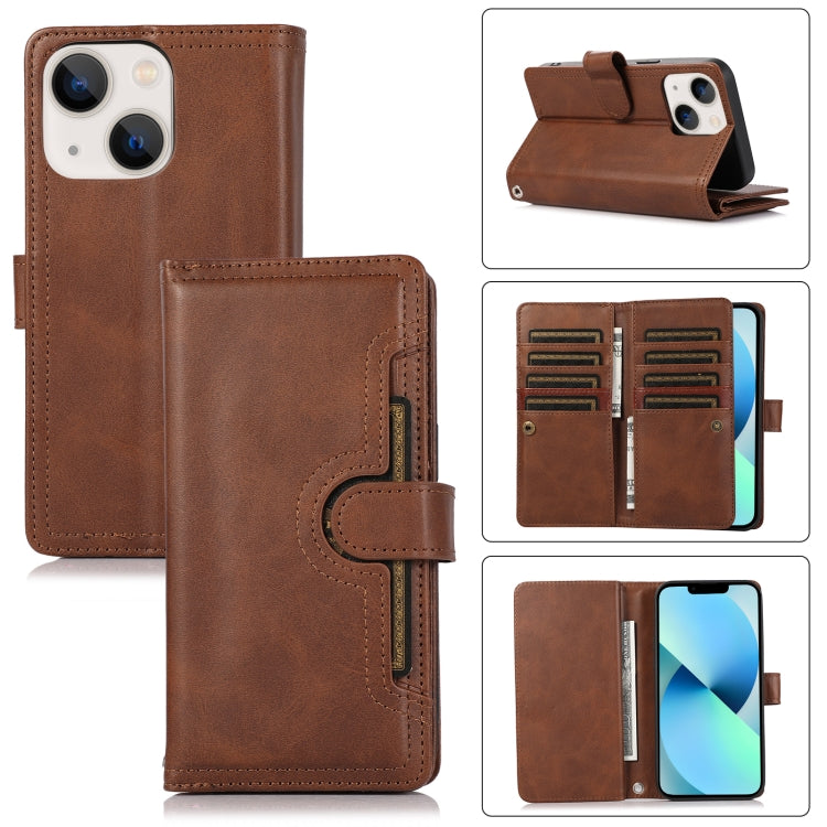 Wristband Card Slot Leather Phone Case, For iPhone 13 Pro Max, For iPhone 13 Pro, For iPhone 13, For iPhone 13 mini