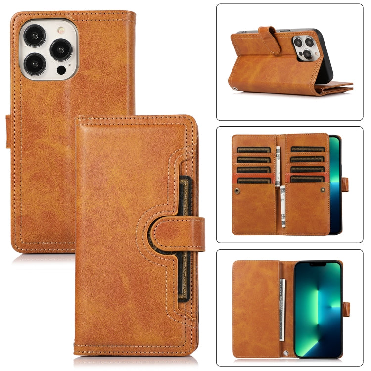 Wristband Card Slot Leather Phone Case, For iPhone 13 Pro Max, For iPhone 13 Pro, For iPhone 13, For iPhone 13 mini