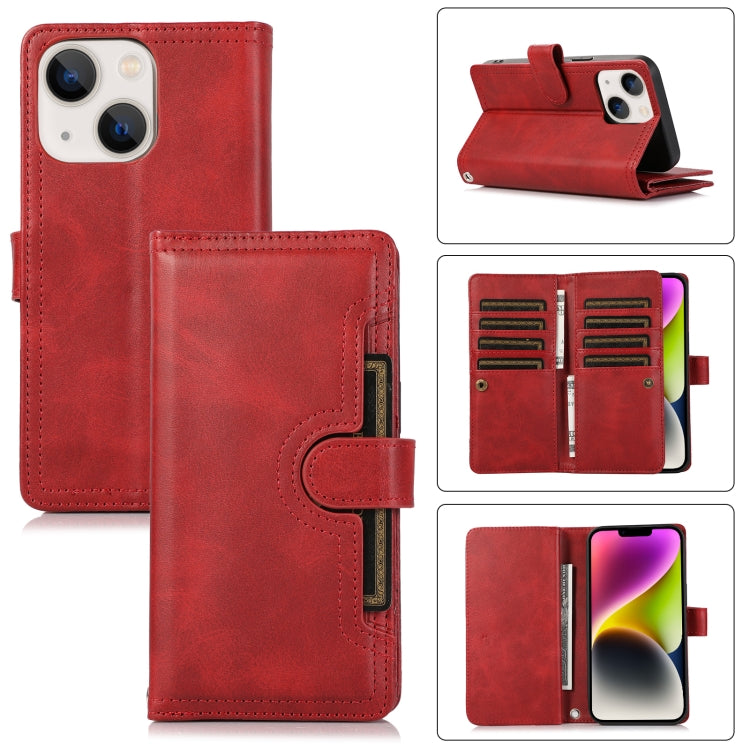 Wristband Card Slot Leather Phone Case, For iPhone 15 Pro, For iPhone 15 Plus, For iPhone 15, For iPhone 14 Plus, For iPhone 14