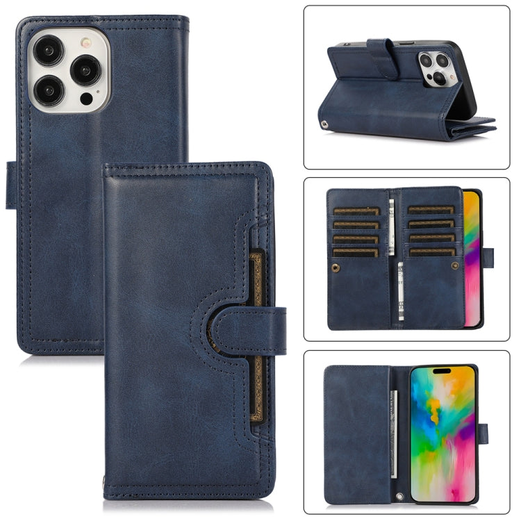 Wristband Card Slot Leather Phone Case, For iPhone 16 Pro Max, For iPhone 16 Pro, For iPhone 16 Plus, For iPhone 16