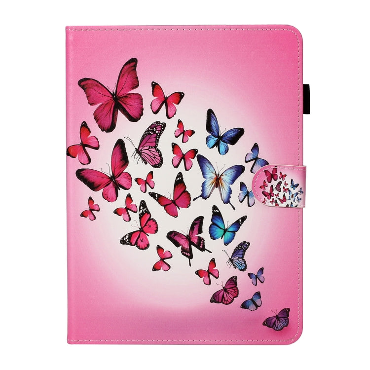 Colored Drawing Pattern Horizontal Flip PU Leather Case with Holder & Card Slot & Sleep / Wake-up Function, For iPad Pro 11 (2020), For iPad Pro 11 inch (2018)