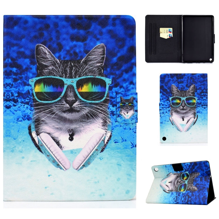 TPU Electric Pressed Horizontal Flip Leather Case with Holder & Card Slot & Sleep / Wake-up Function, For Kindle Fire HD 8 (2020), For Kindle Fire HD 10 2015 / 2017 / 2019, For Kindle Paperwhite 4 / 3 / 2 / 1, For iPad mini 5 / 4 / 3 / 2 / 1