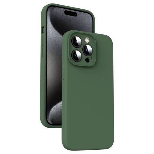 Microfiber Liquid Silicone Shockproof Phone Case