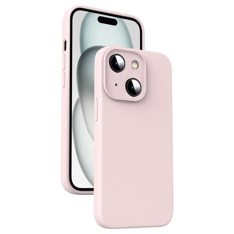 Microfiber Liquid Silicone Shockproof Phone Case, For iPhone 15 Plus, For iPhone 15, For iPhone 14 Plus, For iPhone 14, For iPhone 14 Pro, For iPhone 14 Pro Max