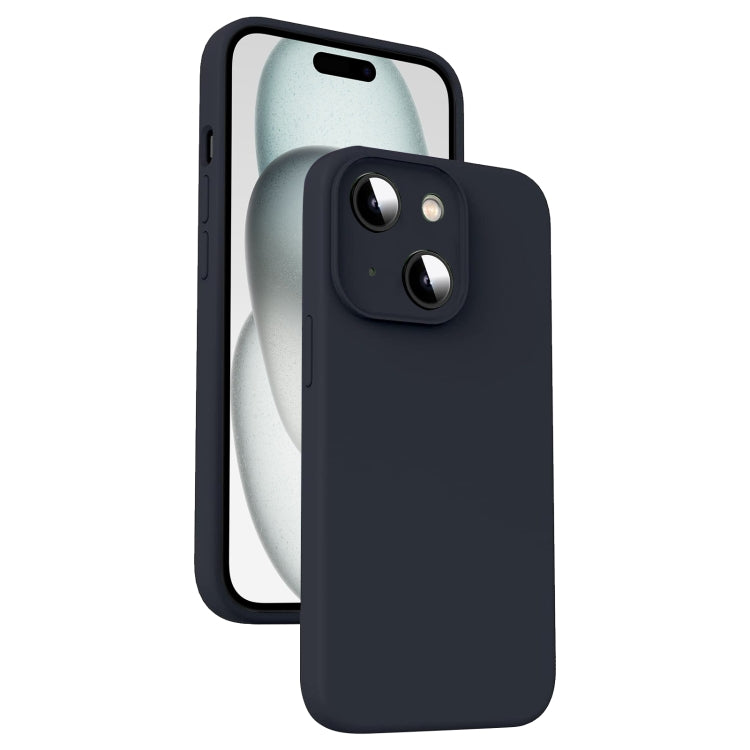 Microfiber Liquid Silicone Shockproof Phone Case