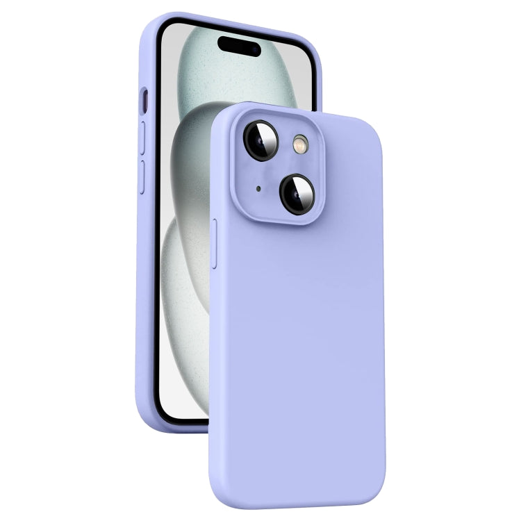 Microfiber Liquid Silicone Shockproof Phone Case, For iPhone 15 Plus, For iPhone 15, For iPhone 14 Plus, For iPhone 14, For iPhone 14 Pro, For iPhone 14 Pro Max