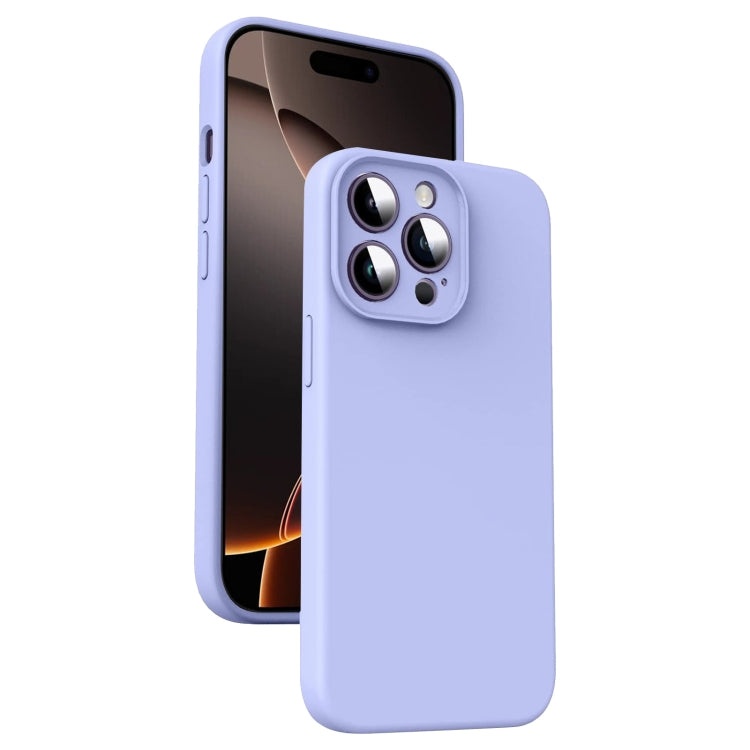 Microfiber Liquid Silicone Shockproof Phone Case, For iPhone 16 Pro Max, For iPhone 16 Pro, For iPhone 16 Plus, For iPhone 16, For iPhone 15 Pro Max, For iPhone 15 Pro