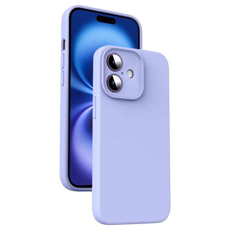 Microfiber Liquid Silicone Shockproof Phone Case, For iPhone 16 Pro Max, For iPhone 16 Pro, For iPhone 16 Plus, For iPhone 16, For iPhone 15 Pro Max, For iPhone 15 Pro