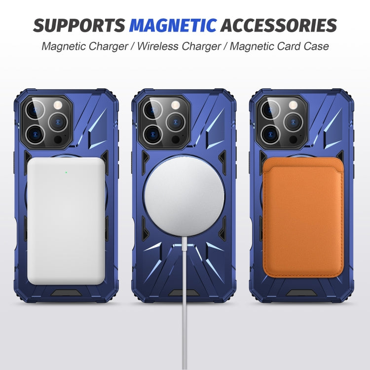 MagSafe Magnetic Shockproof Phone Case with Ring Holder, For iPhone 16 Pro Max, For iPhone 16 Pro, For iPhone 16 Plus, For iPhone 16