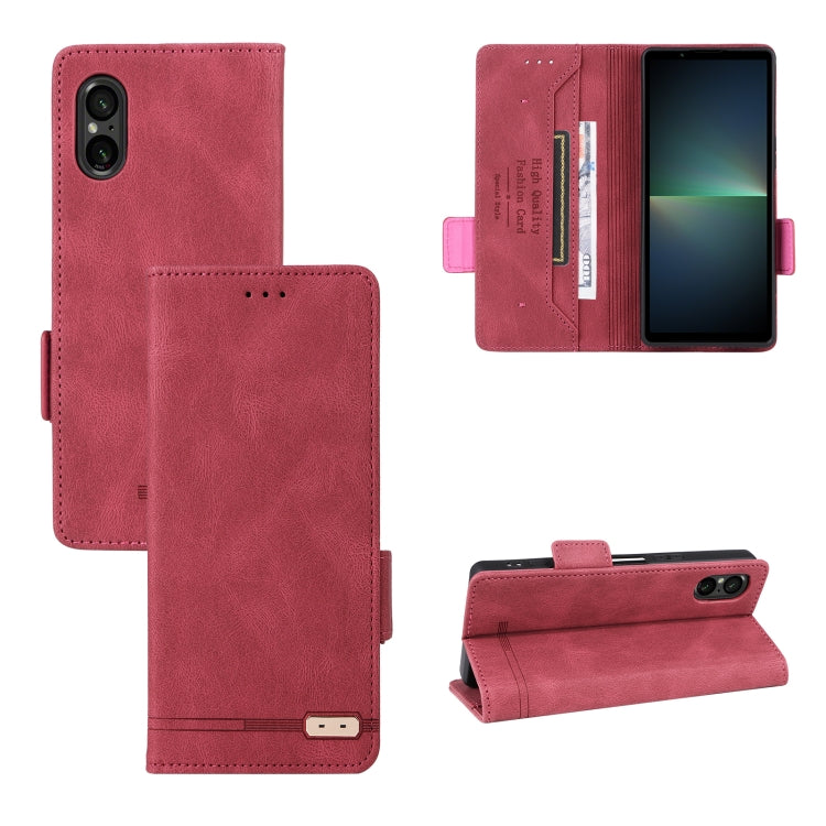 Magnetic Clasp Leather Phone Case, For Sony Xperia 10 VI 2024, For Sony Xperia 1 VI 2024, For Sony Xperia 5 V 2023