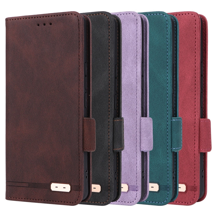 Magnetic Clasp Leather Phone Case, For Sony Xperia 10 VI 2024, For Sony Xperia 1 VI 2024, For Sony Xperia 5 V 2023