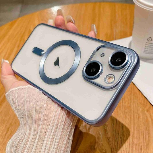 MagSafe Magnetic Frosted TPU Phone Case, For iPhone 15 Plus, For iPhone 15, For iPhone 14 Plus