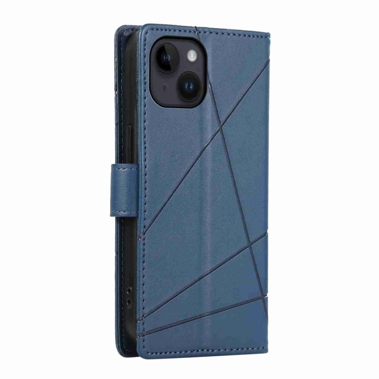 PU Genuine Leather Texture Embossed Line Phone Case, For iPhone 14, For iPhone 14 Pro, For iPhone 14 Pro Max, For iPhone SE 2022 / SE 2020, For iPhone 13 Pro Max