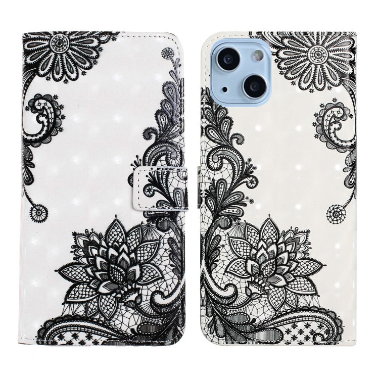 Oil Embossed 3D Drawing Leather Phone Case, For iPhone 13 Pro Max, For iPhone 13 Pro, For iPhone 13