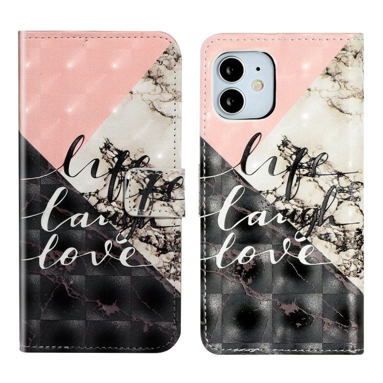 Oil Embossed 3D Drawing Leather Phone Case, For iPhone 12 mini, For iPhone 11 Pro Max, For iPhone 11