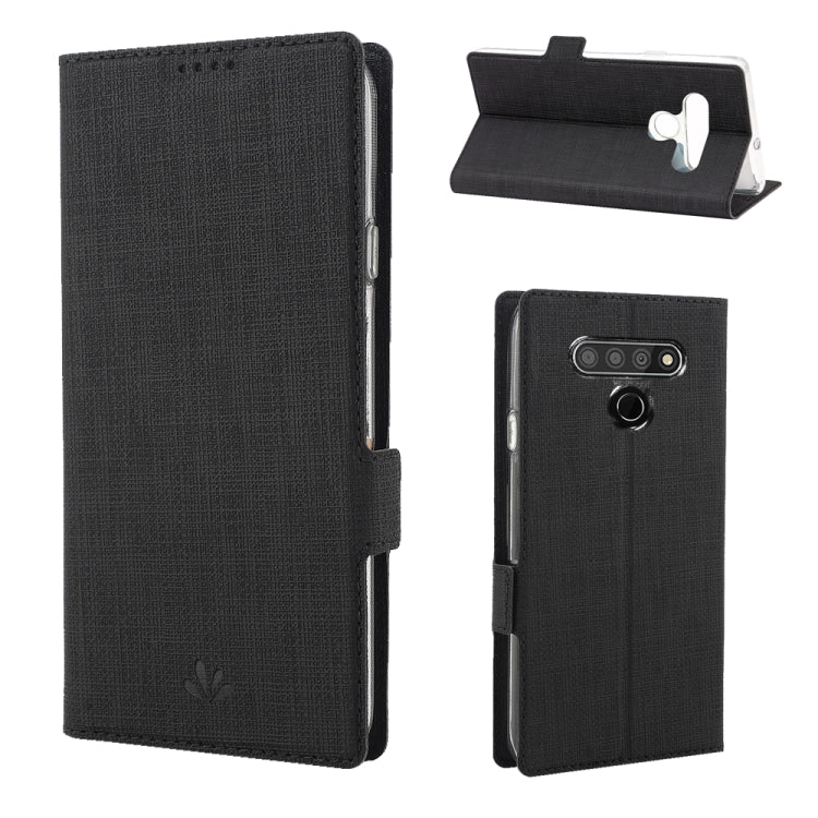 ViLi Side Button Magnetic Suction Type Shockproof TPU + PU Horizontal Flip Protective Case with Card Slot & Holder & Wallet, For LG Stylo 6