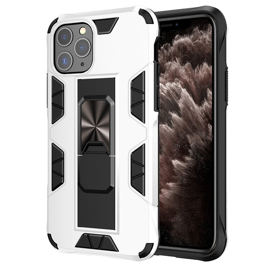 Armor Shockproof TPU + PC Magnetic Protective Case with Invisible Holder, For iPhone 11 Pro Max, For iPhone XS / X, For iPhone XR, For iPhone XS Max