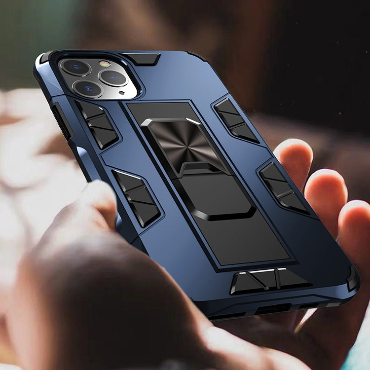 Armor Shockproof TPU + PC Magnetic Protective Case with Invisible Holder, For iPhone 11 Pro Max, For iPhone XS / X, For iPhone XR, For iPhone XS Max