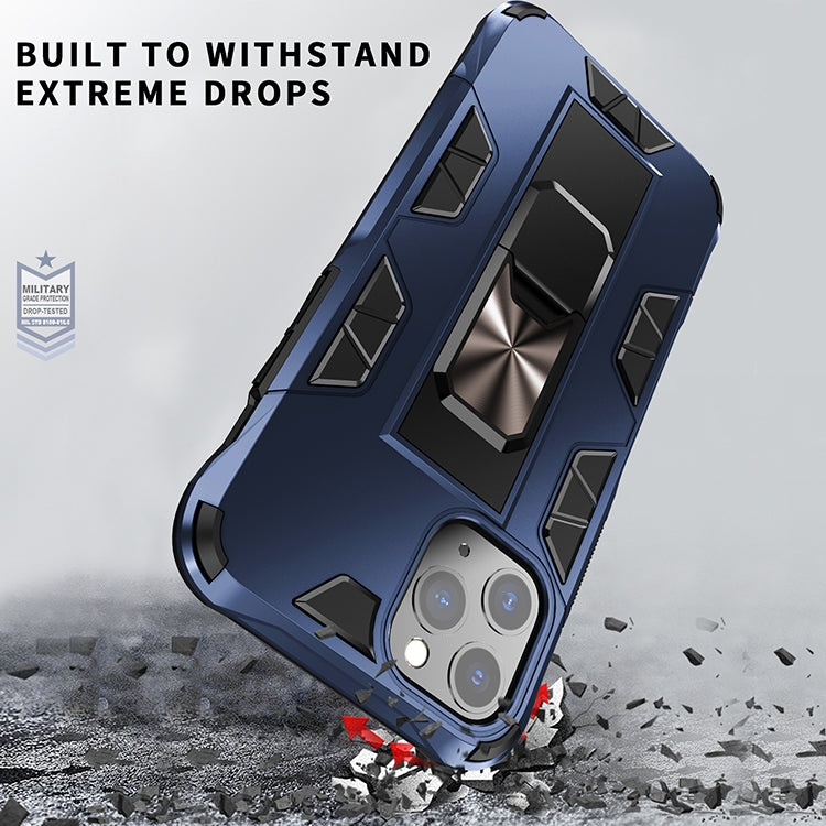 Armor Shockproof TPU + PC Magnetic Protective Case with Invisible Holder, For iPhone 11 Pro Max, For iPhone XS / X, For iPhone XR, For iPhone XS Max