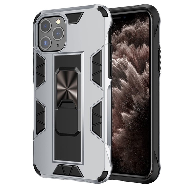 Armor Shockproof TPU + PC Magnetic Protective Case with Invisible Holder, For iPhone 11 Pro Max, For iPhone XS / X, For iPhone XR, For iPhone XS Max