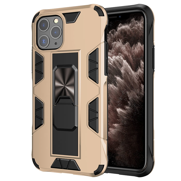 Armor Shockproof TPU + PC Magnetic Protective Case with Invisible Holder, For iPhone 11 Pro Max, For iPhone XS / X, For iPhone XR, For iPhone XS Max