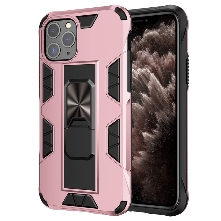 Armor Shockproof TPU + PC Magnetic Protective Case with Invisible Holder, For iPhone 11 Pro Max, For iPhone XS / X, For iPhone XR, For iPhone XS Max