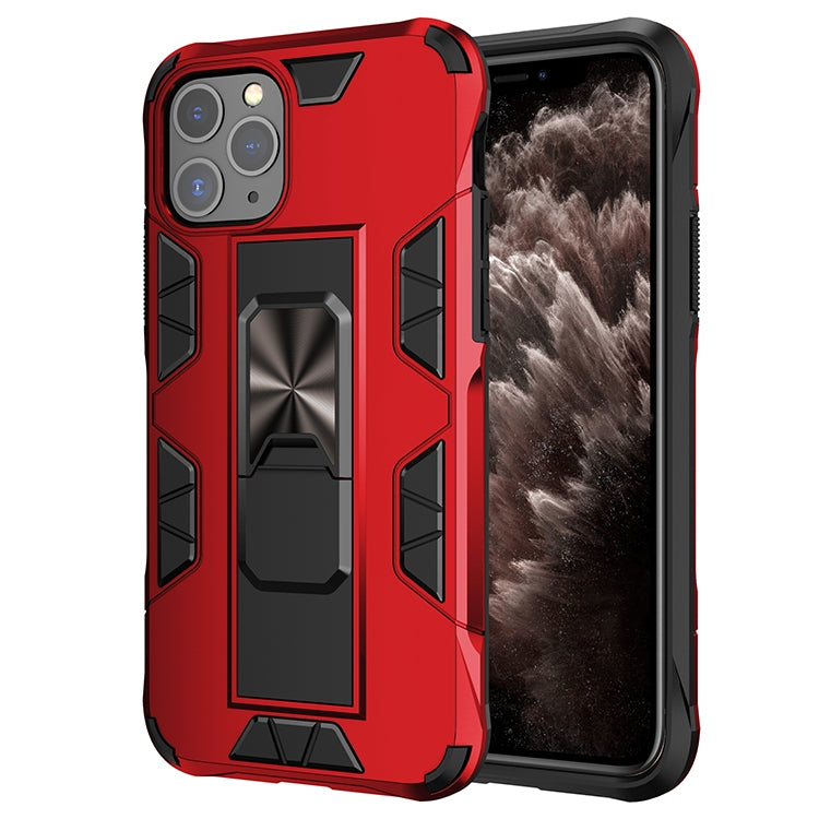 Armor Shockproof TPU + PC Magnetic Protective Case with Invisible Holder, For iPhone 11 Pro Max, For iPhone XS / X, For iPhone XR, For iPhone XS Max