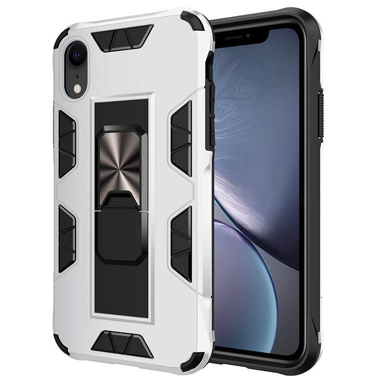 Armor Shockproof TPU + PC Magnetic Protective Case with Invisible Holder, For iPhone 11 Pro Max, For iPhone XS / X, For iPhone XR, For iPhone XS Max