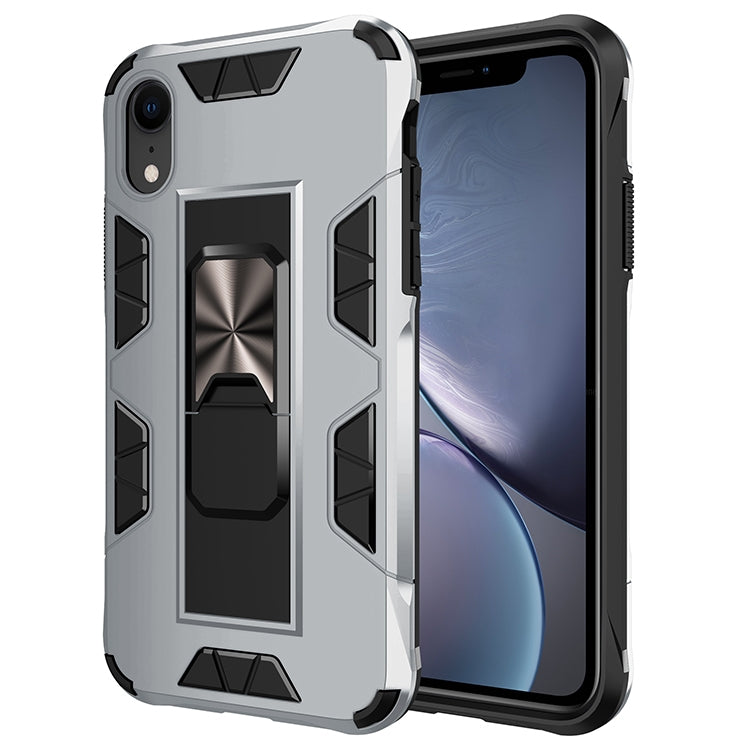 Armor Shockproof TPU + PC Magnetic Protective Case with Invisible Holder, For iPhone 11 Pro Max, For iPhone XS / X, For iPhone XR, For iPhone XS Max